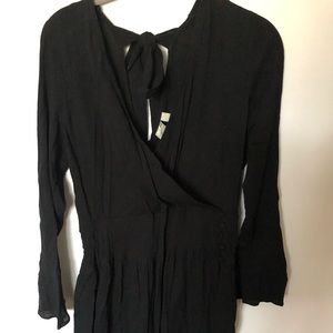 Slightly dropped waist dress